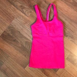 Lululemon Hot Pink Athletic Top